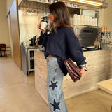 Paula - Farmerke Star Denim