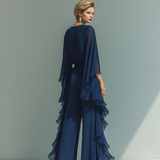 Celeste -Elegantni chiffon set