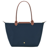 Longchamp - Grande Tote Le Pliage, Mornarsko Plava