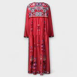 Vivi - Boho Maxi Haljina od Lanenog Materijala