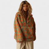 Dejzi | Fleece pulover Bloom