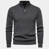 Mikkel™ | Dukserica od Pamuka sa Rajsferšlusom do Polovine
