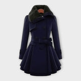 Emma - Elegantan Kaput sa Veštačkom Krznom