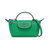 Mini Torba od Kože Longchamp - Zeleno