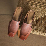 Avella | Elegantne Mules od Kože