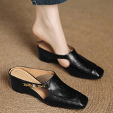 Avella | Elegantne Mules od Kože