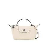 Mini Torba od Kože Longchamp - Bela