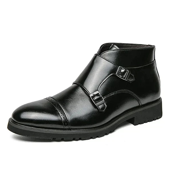 Parker™ | Čizme sa Dvostrukim Monk Strap-om od Sintetičke Kože