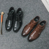 Parker™ | Čizme sa Dvostrukim Monk Strap-om od Sintetičke Kože