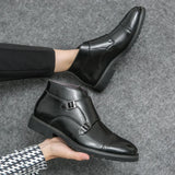 Parker™ | Čizme sa Dvostrukim Monk Strap-om od Sintetičke Kože
