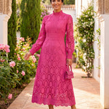 Elegantna svila haljina Carmona – Maison Claire i Sylvie