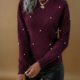Marguerite™ – Elegantni pulover sa delikatnim perlama