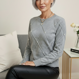Marguerite™ – Elegantni pulover sa delikatnim perlama