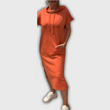 Saskia - Casual Haljina sa Kapuljačom