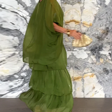 Lucille - Elegantna lepršava maxi haljina