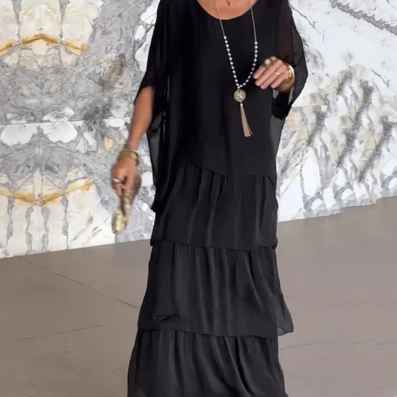Lucille - Elegantna lepršava maxi haljina