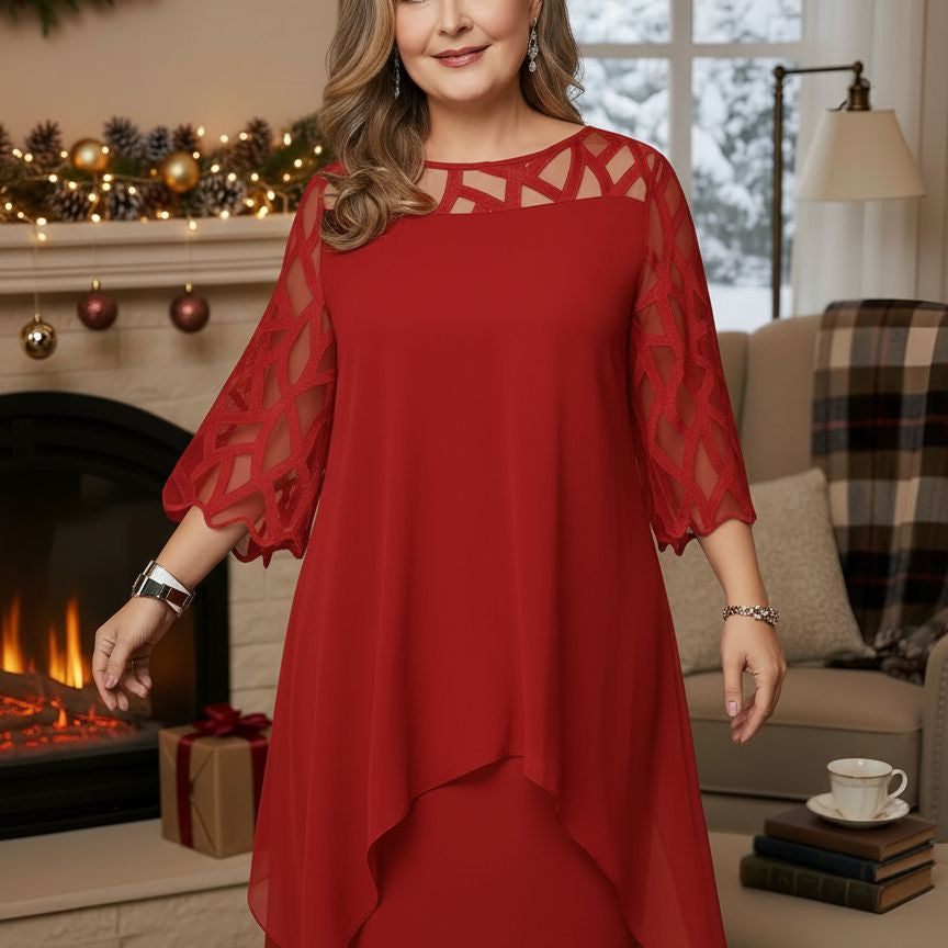 Josephine™ Elegantna Čipkana Haljina