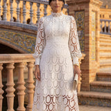 Elegantna svila haljina Carmona – Maison Claire i Sylvie