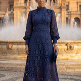 Elegantna svila haljina Carmona – Maison Claire i Sylvie