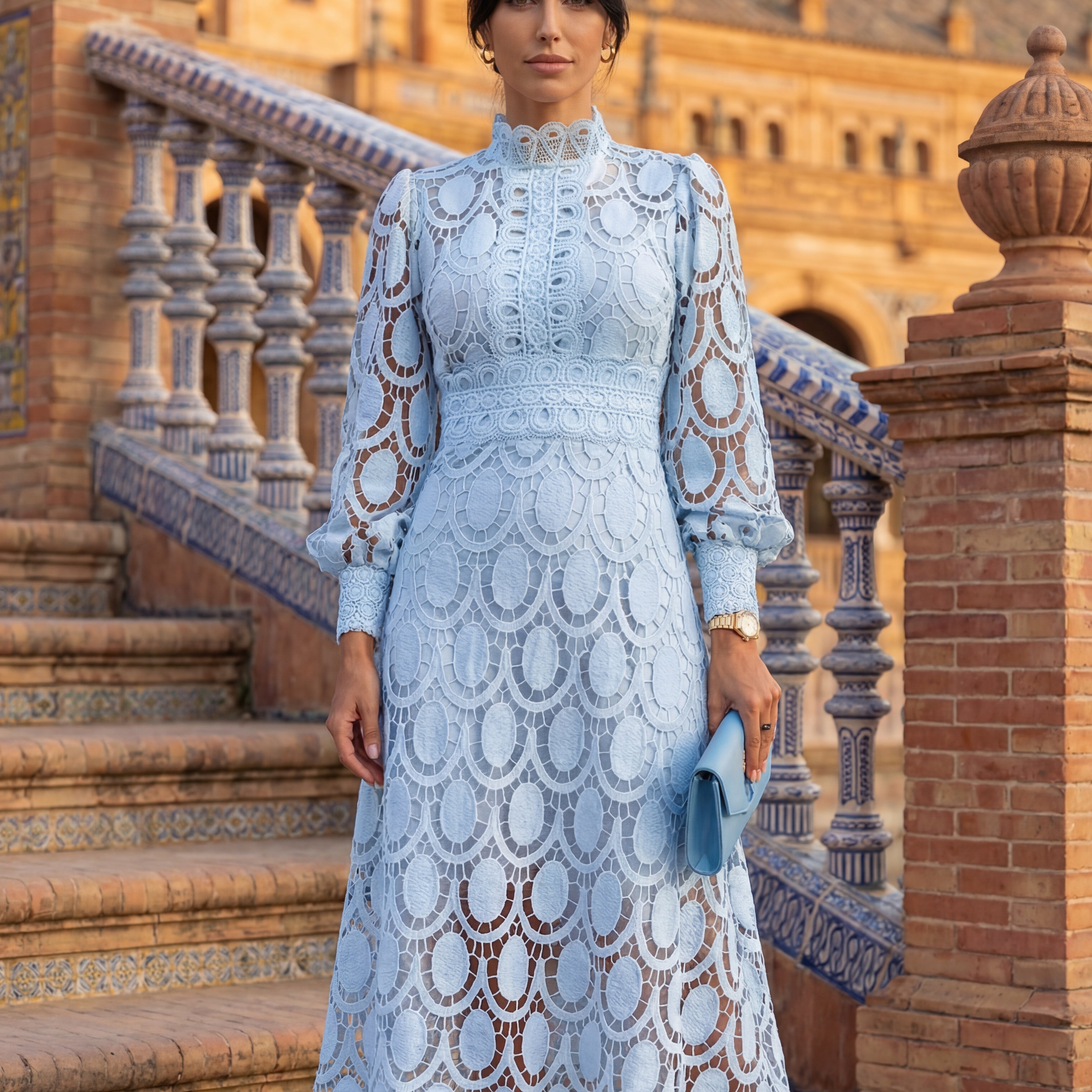 Elegantna svila haljina Carmona – Maison Claire i Sylvie
