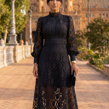 Elegantna svila haljina Carmona – Maison Claire i Sylvie
