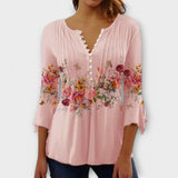 Juliane – Bluza sa V izrezom i Trećim rukavima
