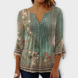 Juliane – Bluza sa V izrezom i Trećim rukavima