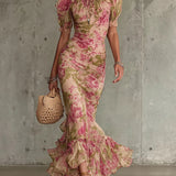 Racquella™ Vintage Maxikleid