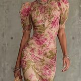 Racquella™ Vintage Maxikleid