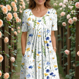 Marianne - Elegantna ljetna cvjetna haljina