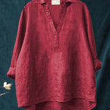 Andrea | Elegantna Letnja Bluza od Lino