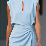 María™ | Elegantna midi haljina s drapiranim detaljima
