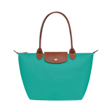 Longchamp - Velika Torba Le Pliage, Tirkizna