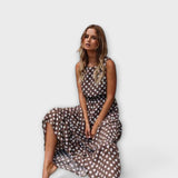 Danae - Midi Boho Haljina sa Pojasevima