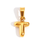 Collier Lettre Bubble Chic