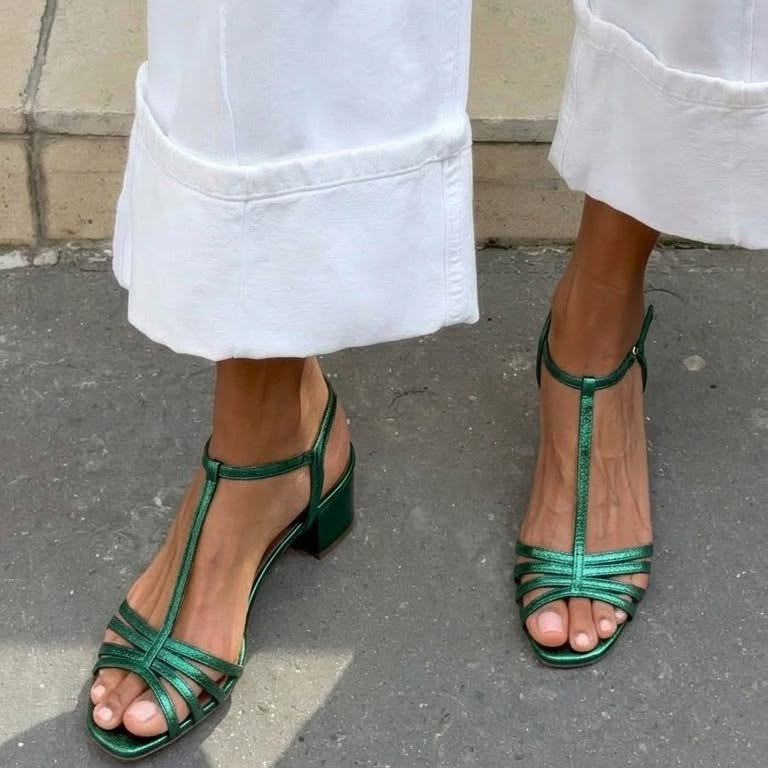 Allegra | Zlate Sandale Svakodnevna Elegancija