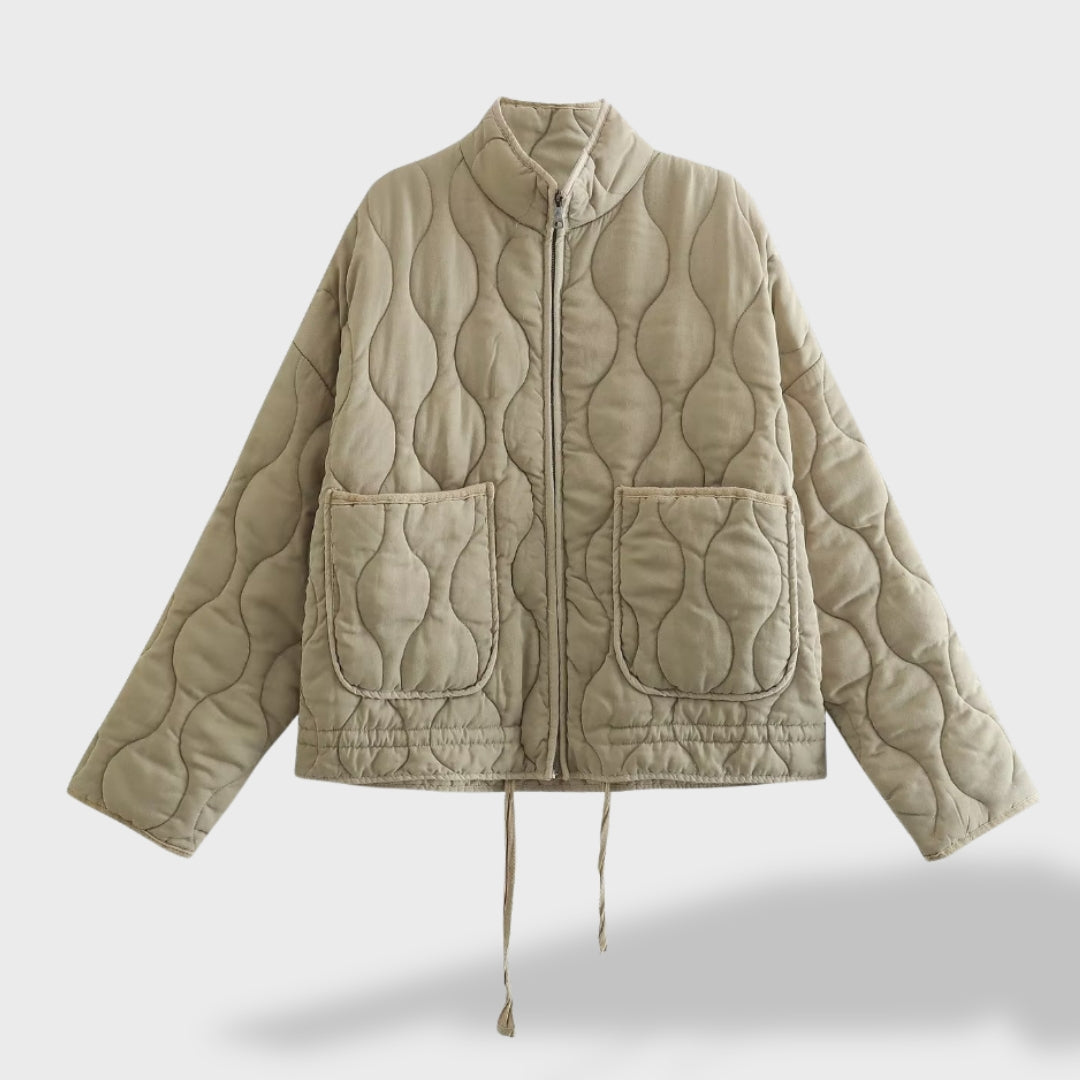 Grace | Bomber Jakna Matelassé za Žene od Fleece-a
