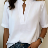 Élise - Elegantna bluza s profinjenim ovratnikom