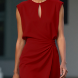 María™ | Elegantna midi haljina s drapiranim detaljima