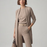 Conjunto Elena – Dugi Kardigan, Top i Pantalone