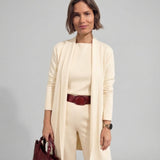 Conjunto Elena – Dugi Kardigan, Top i Pantalone