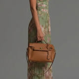 Macacão Zsófia - Chiffon Floral Plissiran