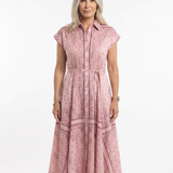 Eleanor™ - A-Linija Paisley Midi Haljina