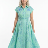 Eleanor™ - A-Linija Paisley Midi Haljina