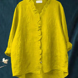 Eline | Elegantna Letnja Bluza od Lna