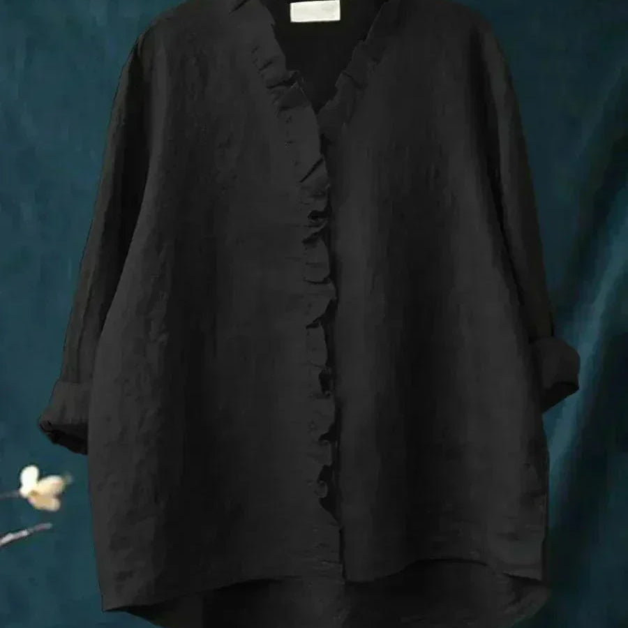 Eline | Elegantna Letnja Bluza od Lna