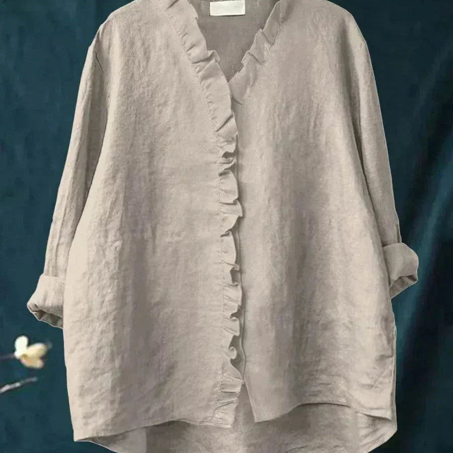 Eline | Elegantna Letnja Bluza od Lna