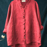 Eline | Elegantna Letnja Bluza od Lna