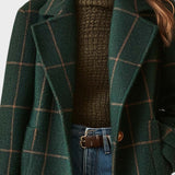 Ruby | Retro Tweed kaput sa kariranim reverima