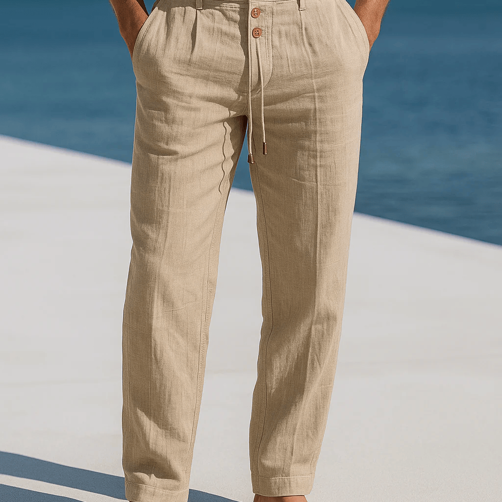 Gérard - Klasične lanene pantalone